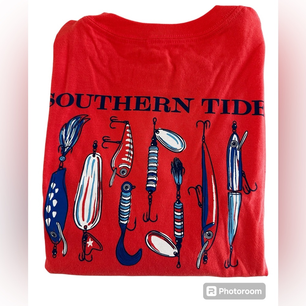 SOUTHERN TIDE SKIPJACK MEN'S SHORT SLEEVE GRAPHIC T-SHIRT.SZ.L.NWT.MSRP$48.00